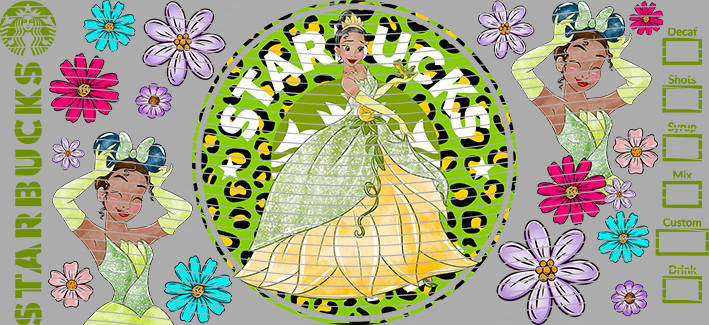16oz Disney style-D-2377
